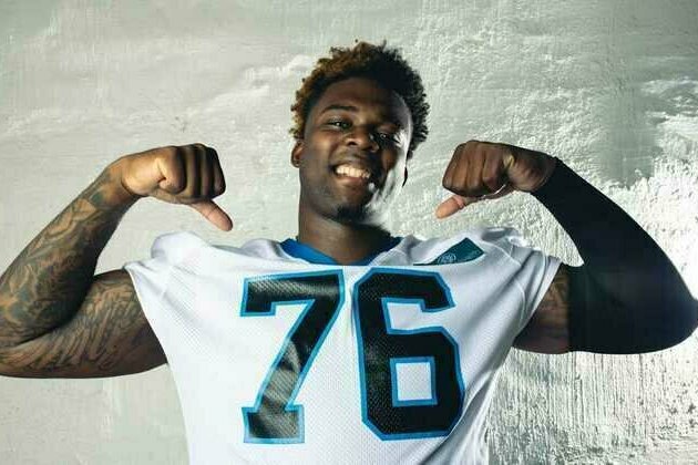 Gentle giant Cam Jackson is ready to become "Carolina Cam"