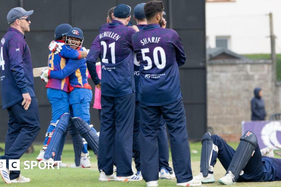Cricket World Cup League 2- Nepal beat Scotland in final-ball thriller