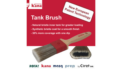 Ciret's Big News! European Patent for the Kana Tank Brush