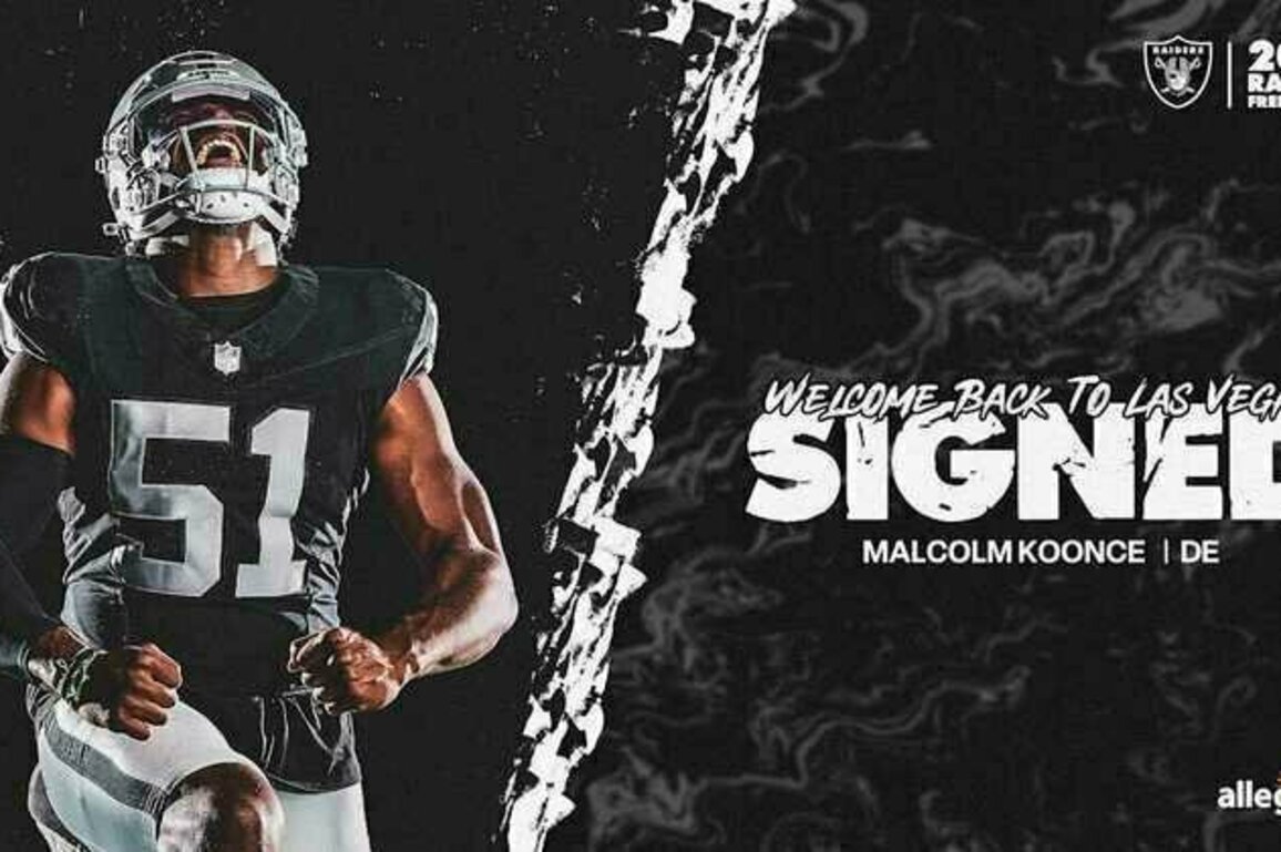 Raiders sign DE Malcolm Koonce