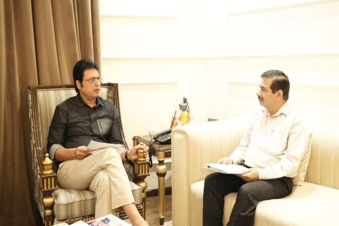 Tripura MP Biplab Kumar Deb pushes for ropeway projects to boost tourism