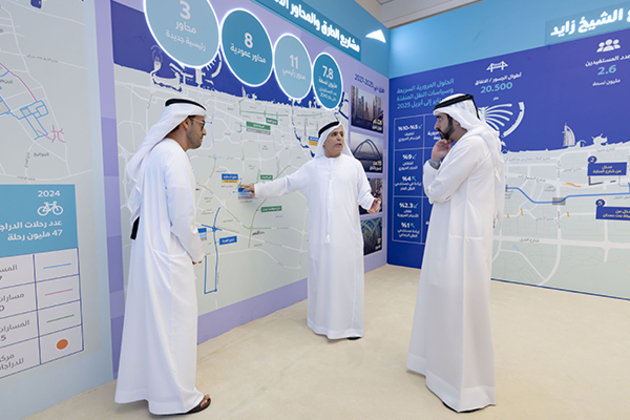 Crown Prince of Dubai reviews progress of key strategic road corridors, projects timeline through 2027