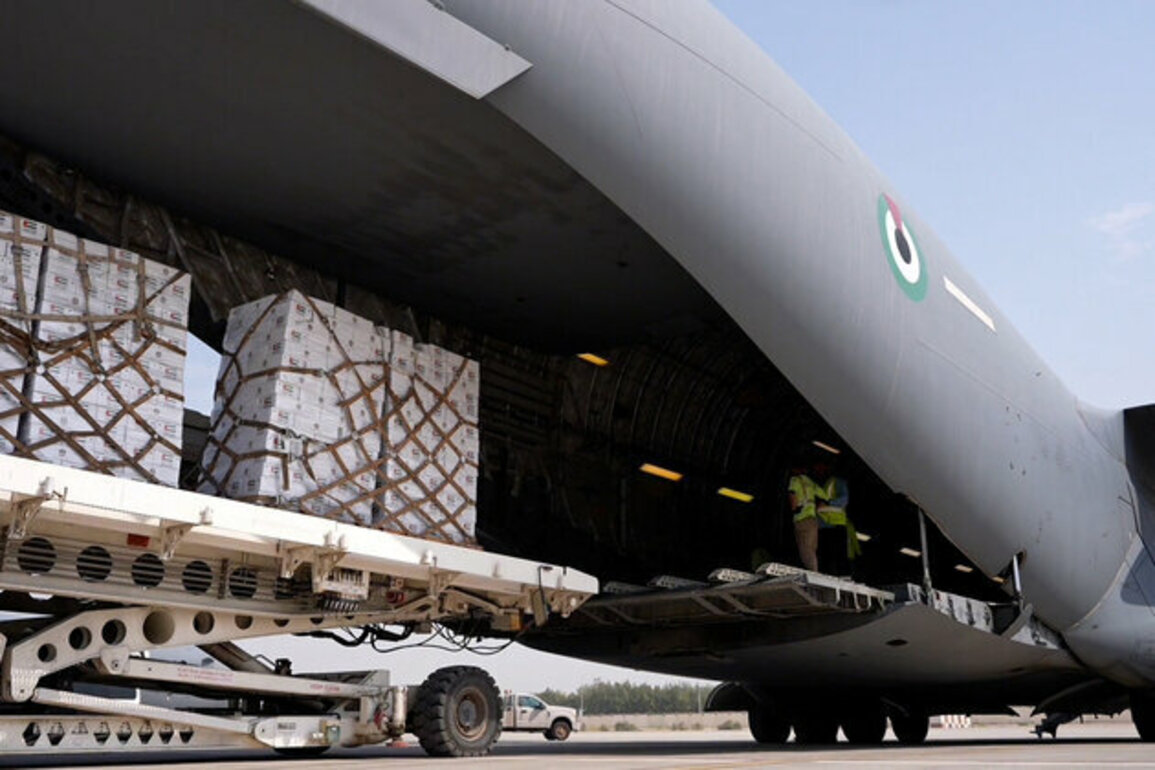 Three aircraft carrying more than 105 tonnes of aid flew to Afghanistan as part of UAE airlift