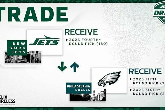 Jets Trade Up to Pick No. 130