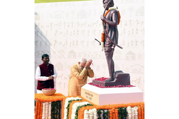 "Fought with indomitable courage against foreign regime": PM Modi pays tribute to freedom fighter Birsa Munda