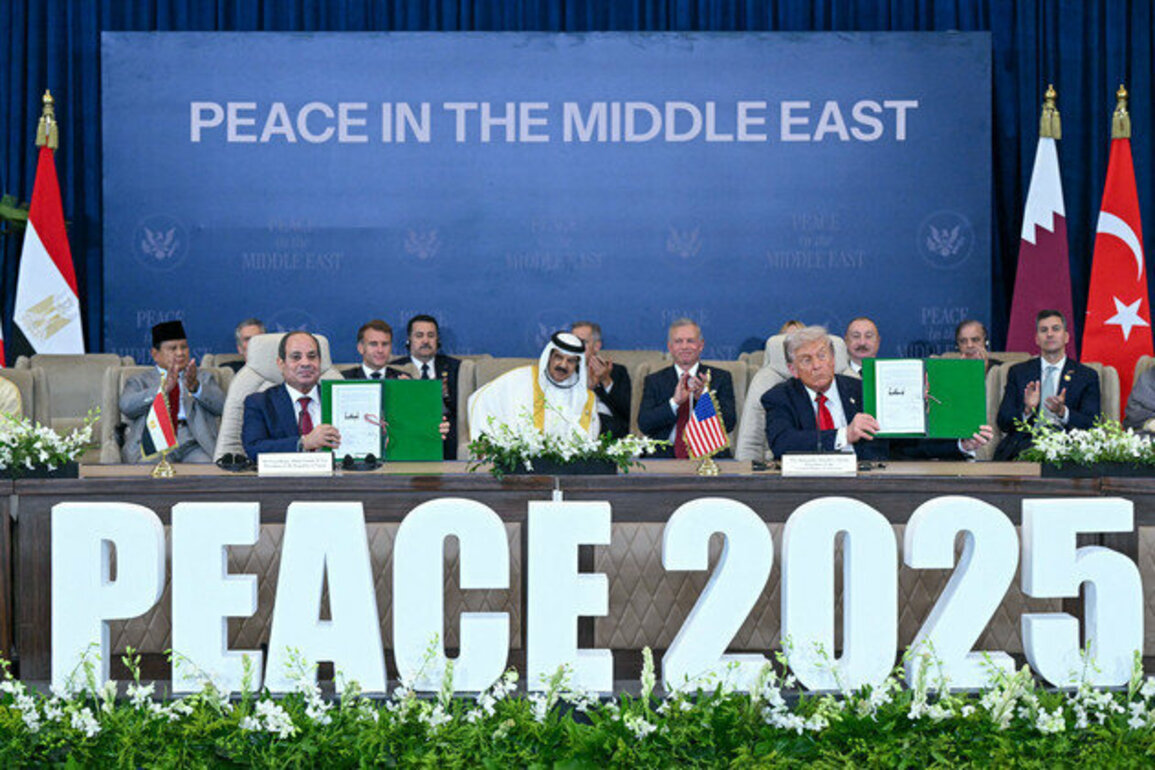 Egyptian, US presidents co-chair 'Sharm El-Sheikh Peace Summit' with participation of UAE