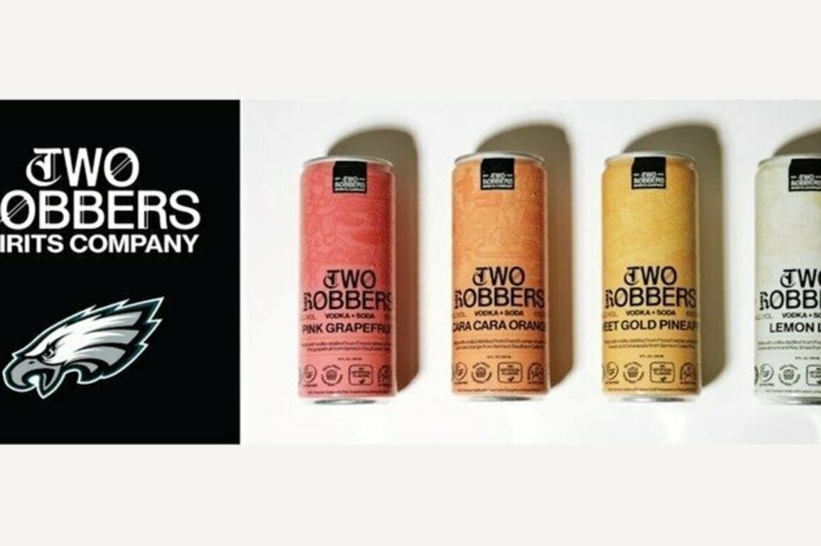 Eagles add Two Robbers Vodka Soda to Family of Partners