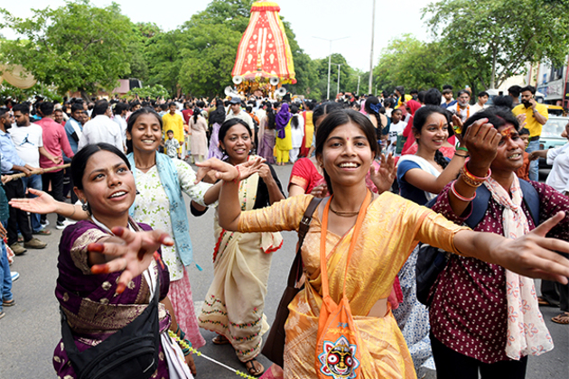 Devotees from across the globe gather in Puri to witness Rath Yatra