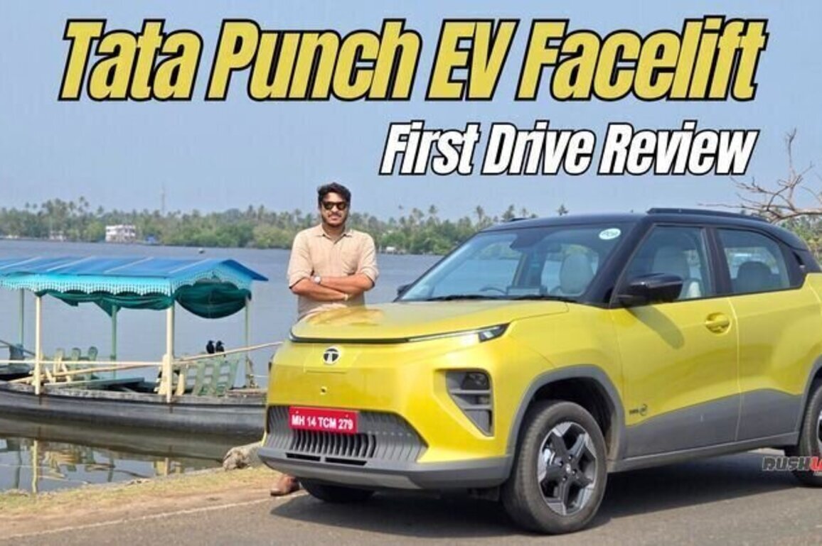 Tata Punch EV Facelift First Drive Review  2 Steps Ahead, 1 Step Back