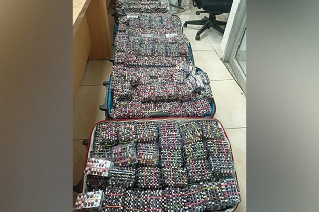 CISF held two Kyrgyzstan Nationals with medicines worth 25 Lakh at Delhi airport