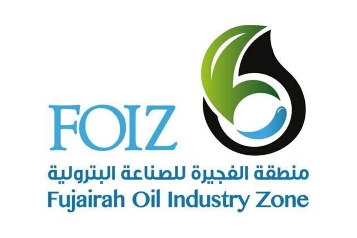 Competent authorities in Fujairah respond to FOIZ petroleum area fire caused by falling shrapnel; no casualties recorded