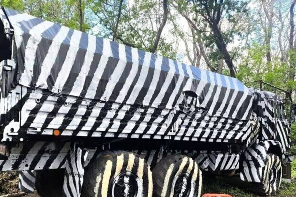 Zebra Trucks: Why Russia Is Using 'Dazzle Camouflage' In Ukraine 