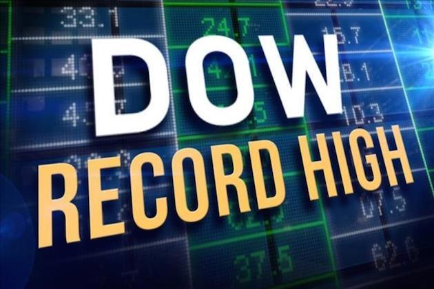 Dow Jones closes at record high as buyers soak up U.S,. stocks 
