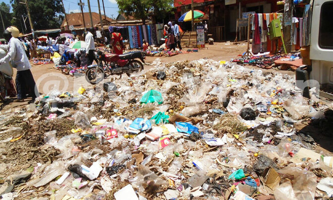Iganga chokes on garbage Iganga chokes on garbage
