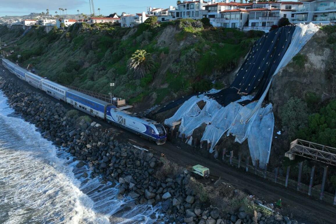 Coastal rail closed due to landslide risk to resume service between San Diego, Orange counties