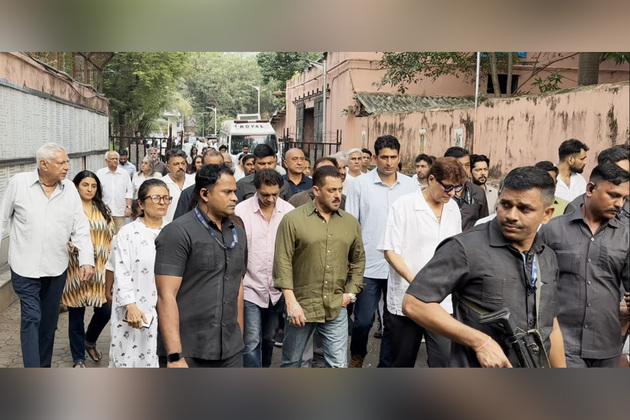 Salman Khan attends Pankaj Dheer's funeral, pays final tribute to late actor