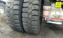 27.00R49 Magna MA04+ radial tyres have been fitted on a fleet of Terex Trucks rigid dump trucks