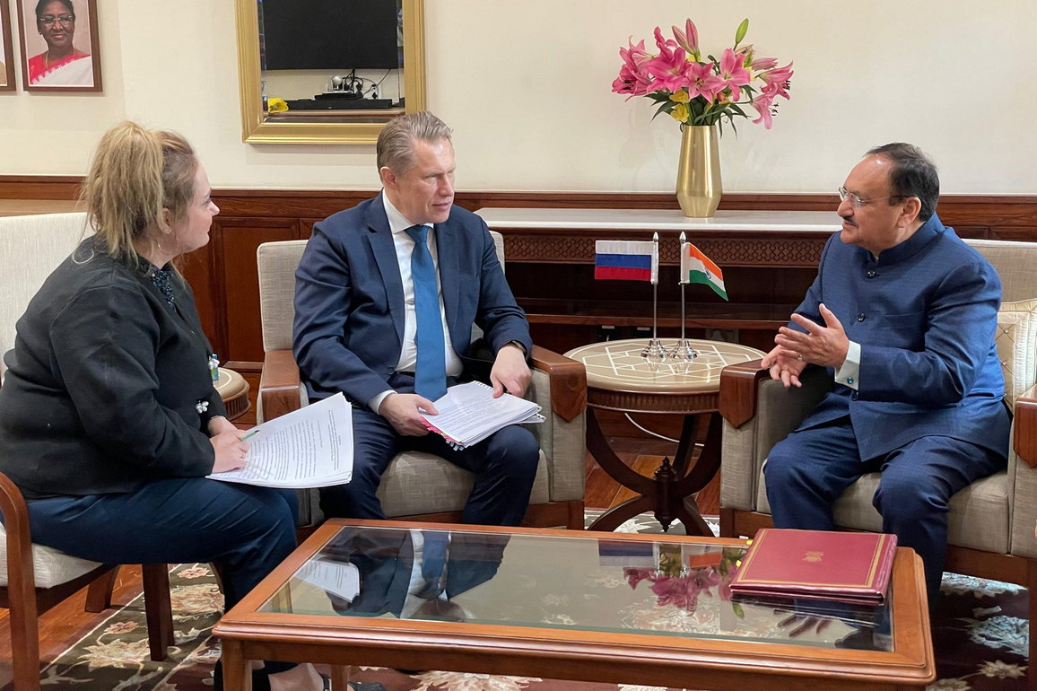 JP Nadda meets Russian Health Minister Mikhail Murashko, calls for stronger India-Russia health collaboration