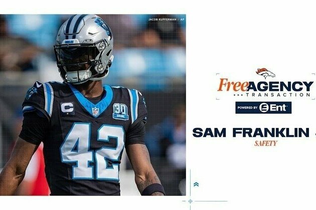 Broncos sign S Sam Franklin Jr.