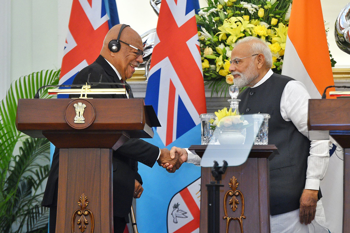 India to boost Fiji's maritime security, announces wider cooperation in defence