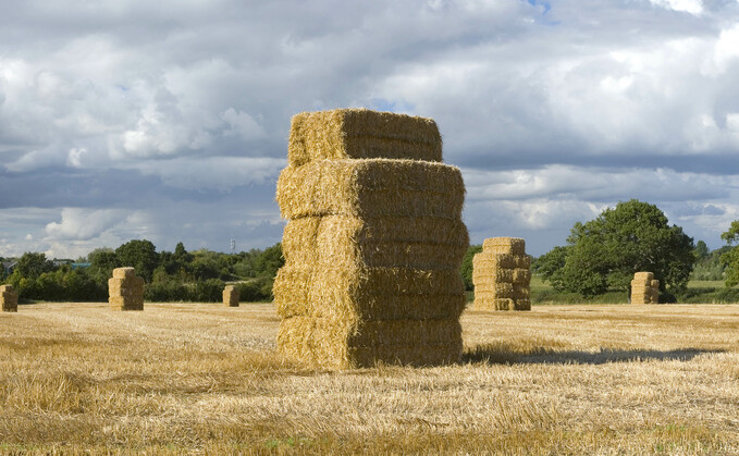 The straw and hay market is said to be 'cautious' as uncertainty around quality and quantity remain