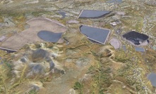  A potential layout for Northern Dynasty Minerals’ Pebble project in Alaska
