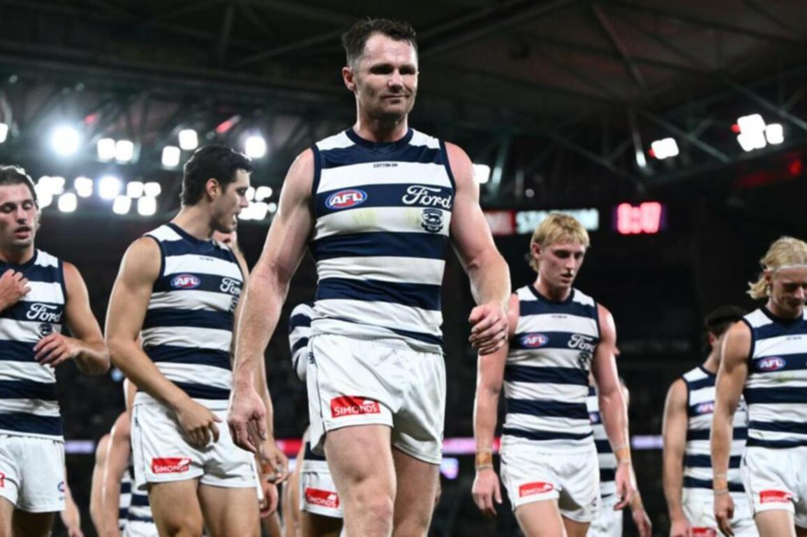 Geelong star Dangerfield escapes AFL ban for high elbow