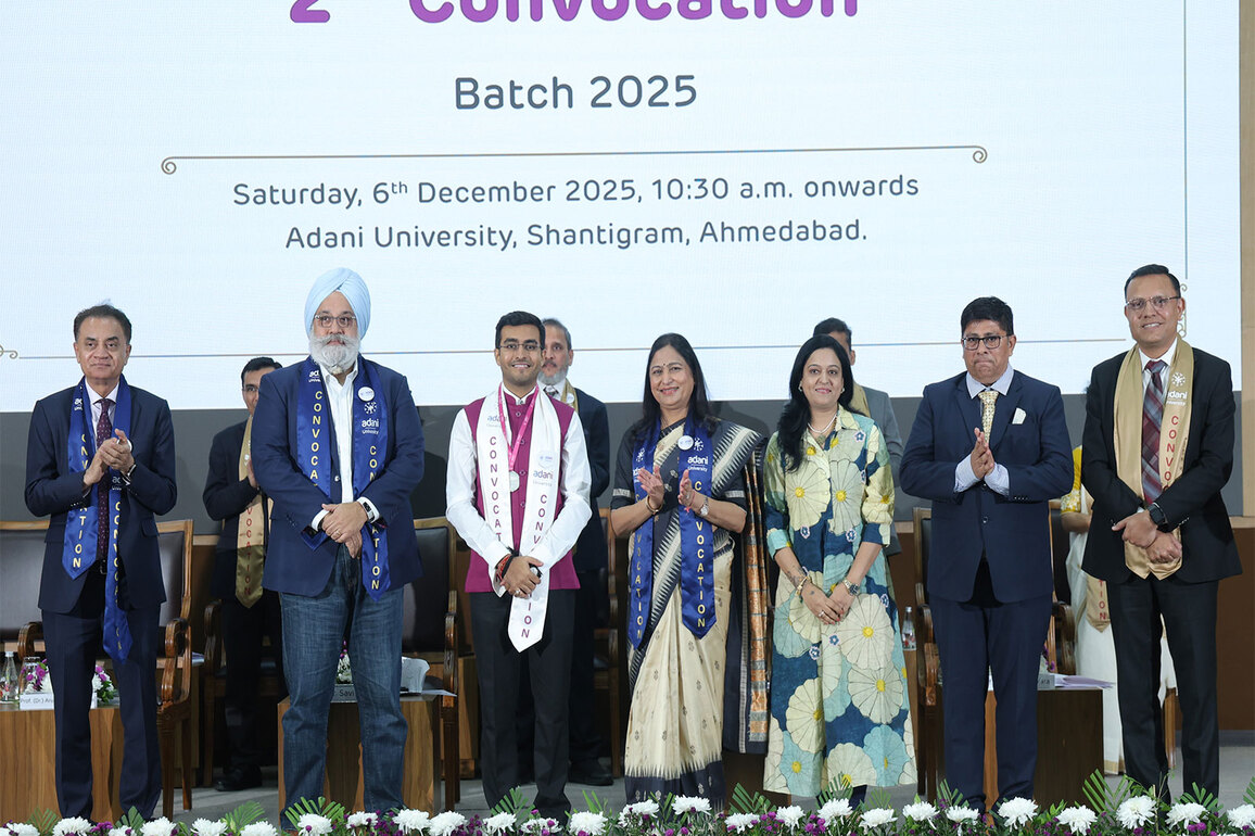 Dr Priti Adani calls on Adani University graduates to power India's rise with purpose