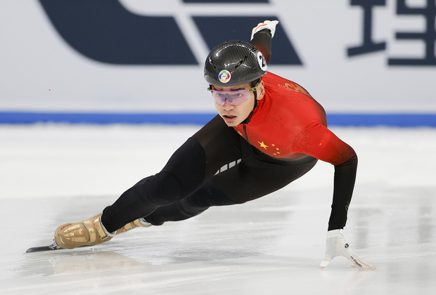 (SP)CHINA-BEIJING-SHORT TRACK SPEED SKATING-WORLD CHAMPIONSHIPS-MEN'S 500M REP. QUARTERFINALS(CN)