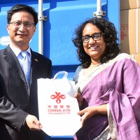 SRI LANKA-COLOMBO-CHINA-SCHOOL UNIFORM FABRIC-SHIPMENT