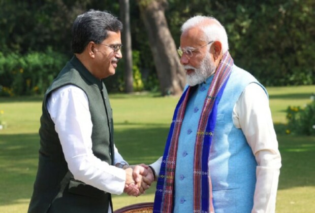 PM Modi meets Tripura CM Manik Saha, discusses state development and invites him for temple inauguration