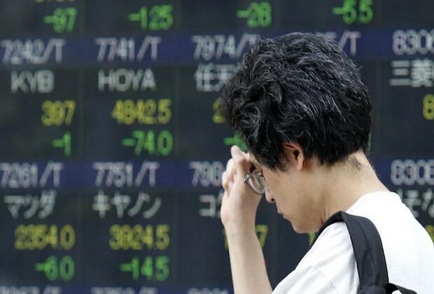 Asian stocks give up ground as energy shortages begin to bite