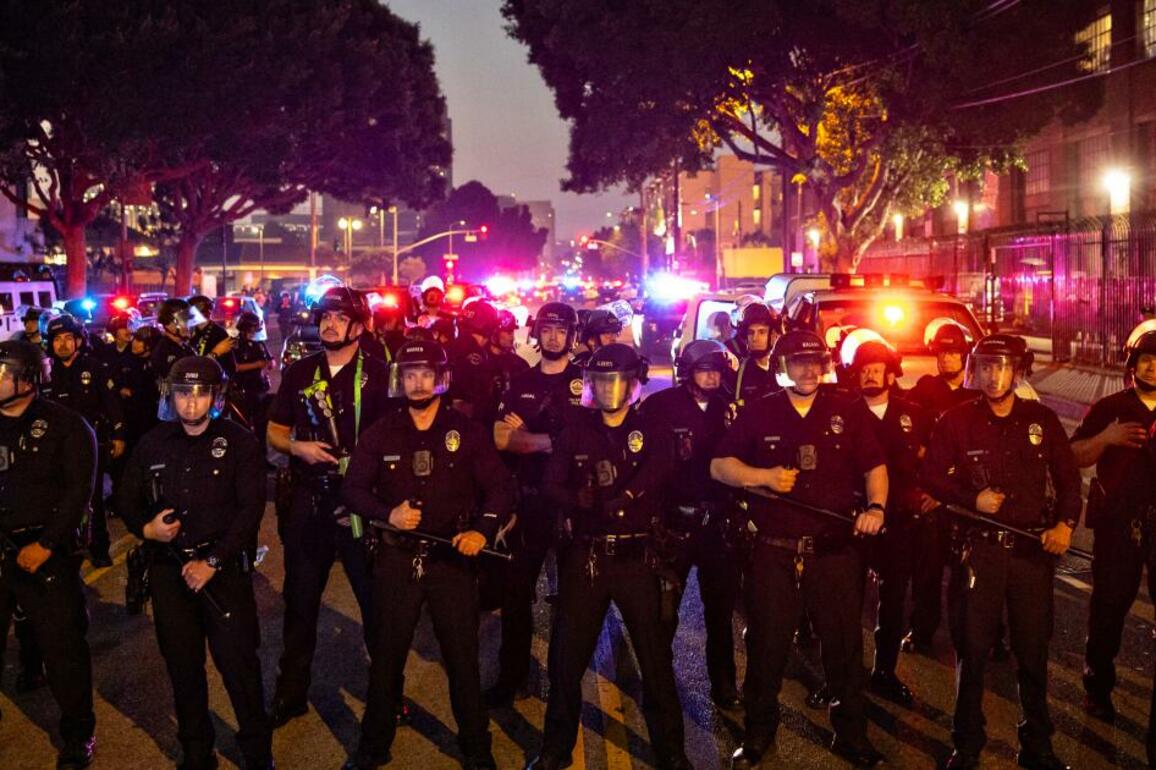 L.A. City Council members, police chief spar over protests
