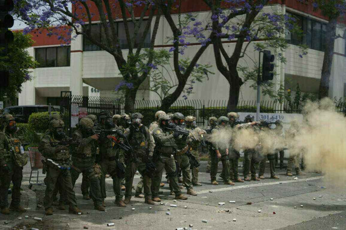 Trump orders National Guard to quell California riots 
