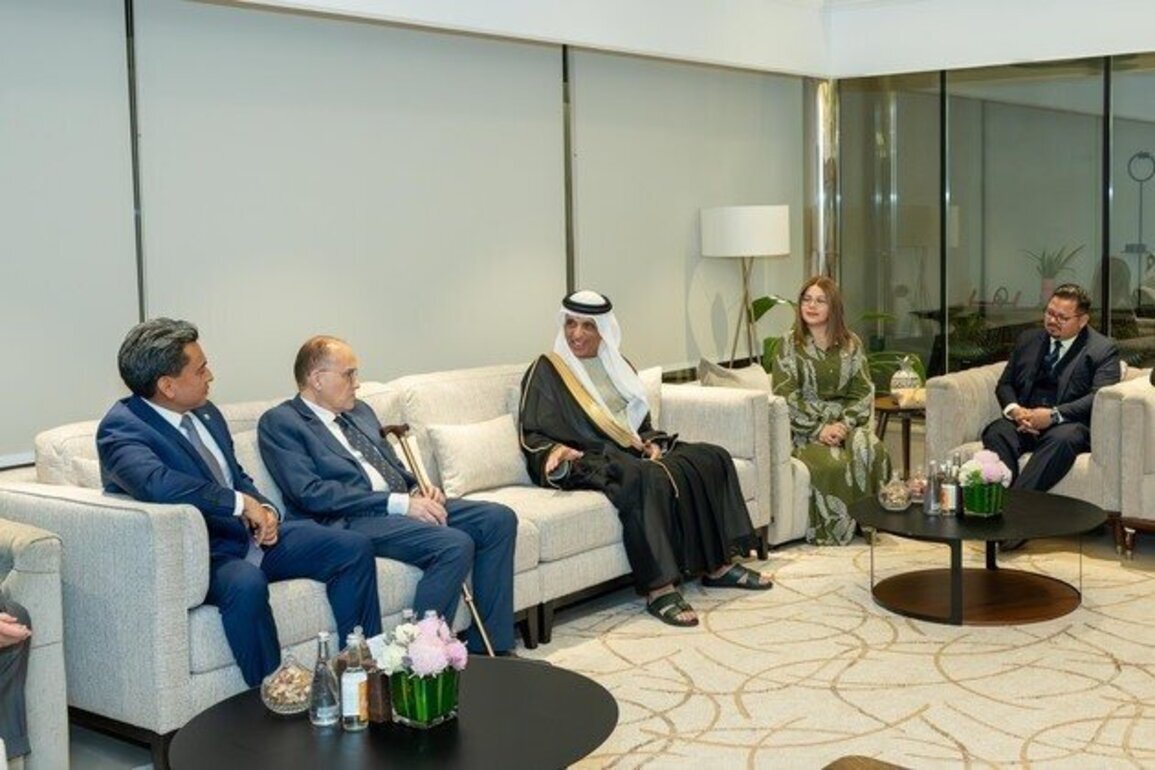 Saud bin Saqr attends dinner banquet hosted by Costa Rica, El Salvador, Guatemala embassies