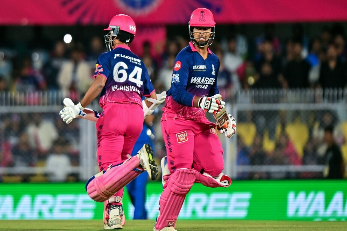 "They are the best going around": Parag on Jaiswal-Sooryavanshi opening partnership after RR's 27 runs win over MI