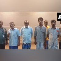 Tamil Nadu: 7 fishermen released from Sri Lankan prison reach Chennai