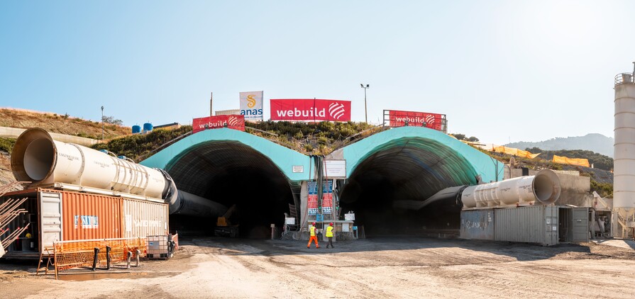 A new milestone has been reached on the third mega Lot of the Jonica State Road (SS106) in Calabria