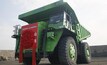  The 120t AC electric drive mining dump truck started work at the Nanlutian mine on July 22.jpg