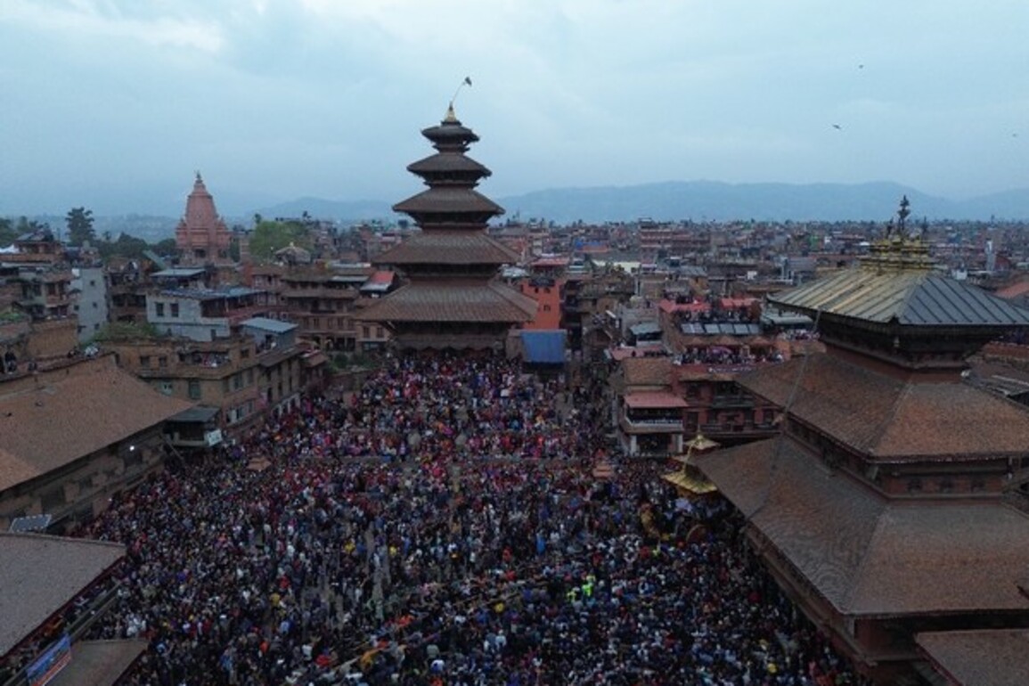 Nepal indulge in Biska celebration to mark arriving Nepali new year