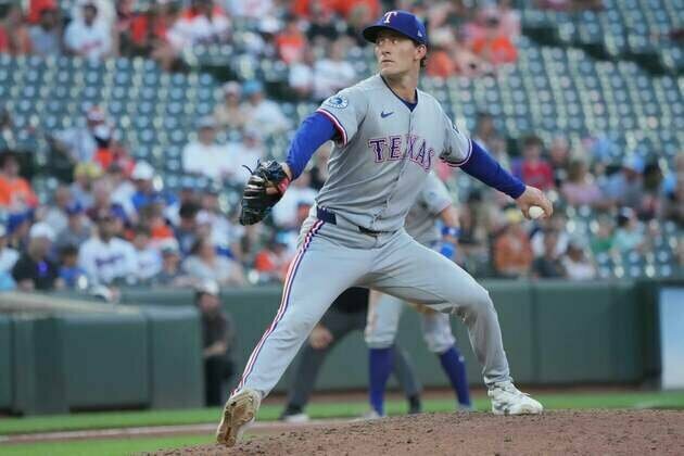 Rangers outlast Orioles in 10 after Jacob Latz's career day