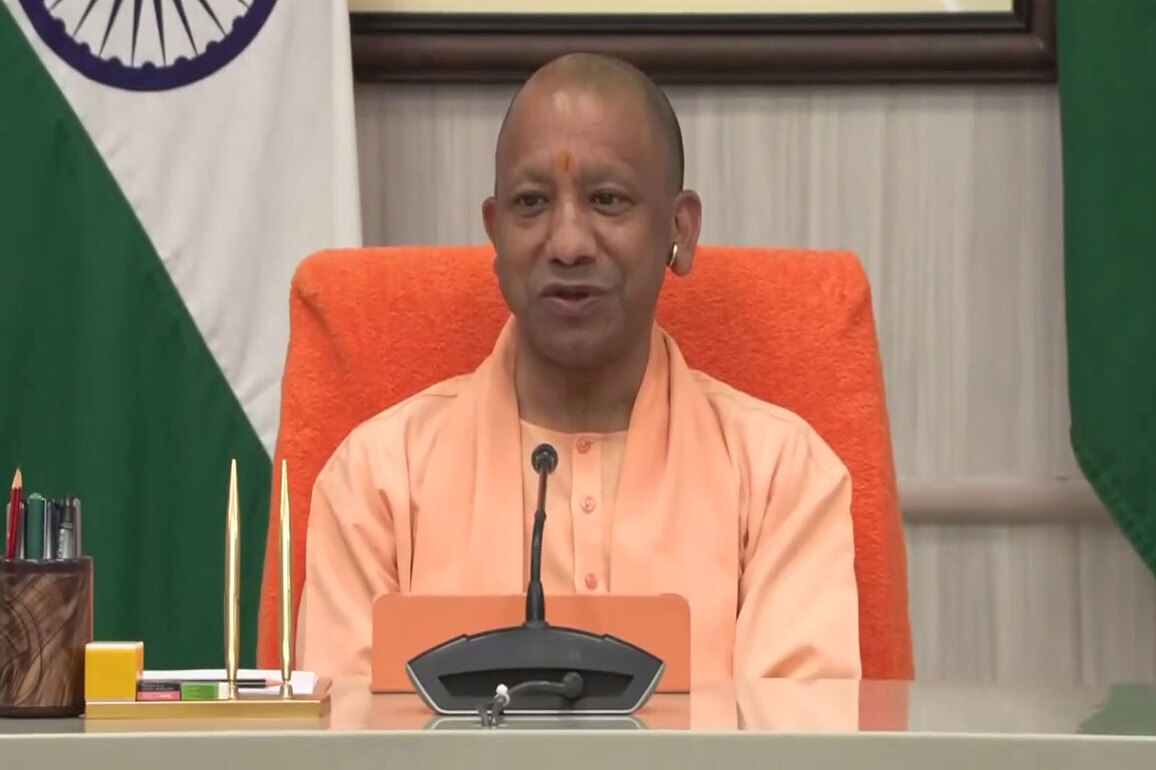 UP CM Yogi Adityanath celebrates as BJP set to take control of Assam, West Bengal