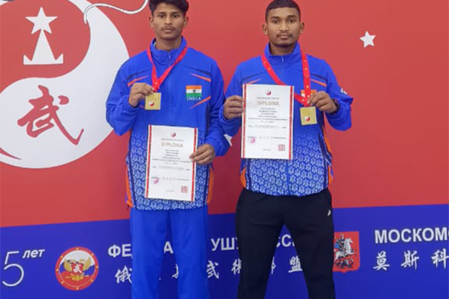 Jindal Sports Hostel Athletes secure Double Gold for India at Moscow Wushu Star International Championship 2025