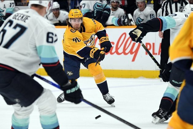 Predators edge Kraken in shootout