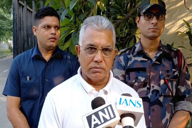 "TMC aims to win elections through intimidation": BJP's Dilip Ghosh