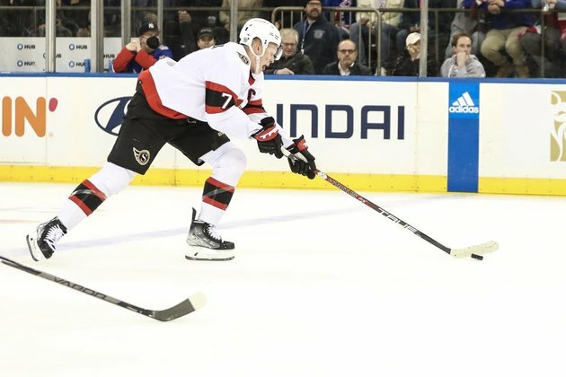 Rising Senators head home to meet slumping Sharks
