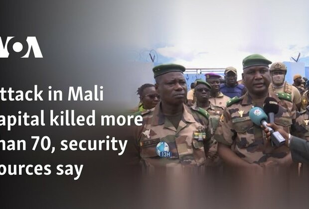 Attack in Mali capital killed more than 70, security sources say