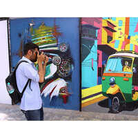 From blue streets to graffiti: India's cities redefine identity through art