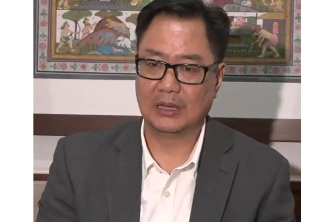Kiren Rijiju reiterates claim of Congress MPs abusing Lok Sabha speaker Om Birla, shares "illegal video"