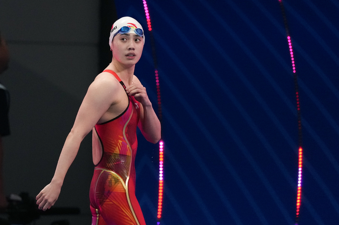 (SP)CHINA-15TH NATIONAL GAMES-SWIMMING-WOMEN'S 100M BUTTERFLY (CN)